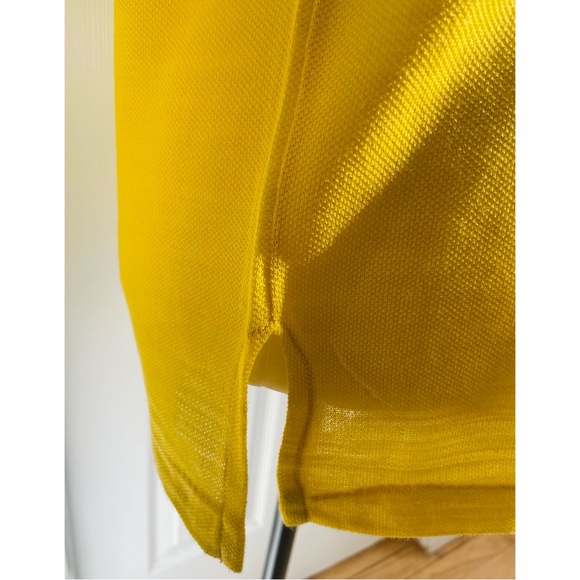 60s/70s Regent Knit NWT Turtleneck Tee in Mustard Yellow by Regent Knit - Picture 5 of 9